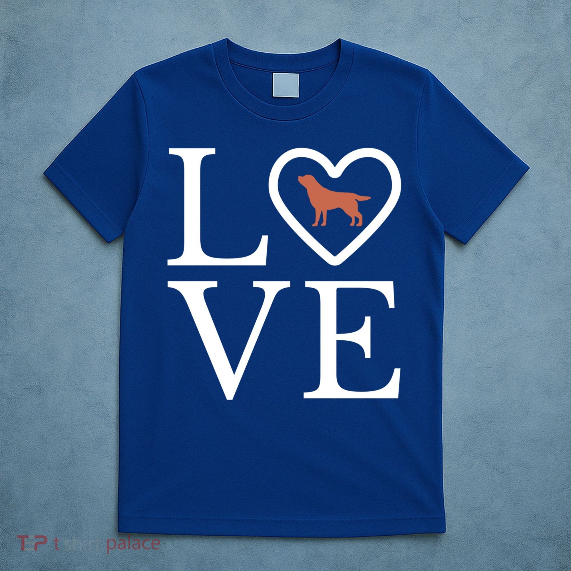 Chocolate Lab Love Valentine's Day Dog Labrador Retriever Gift T-Shirt