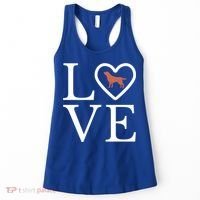 Chocolate Lab Love Valentine's Day Dog Labrador Retriever Gift Women's Tank Top thumb 0