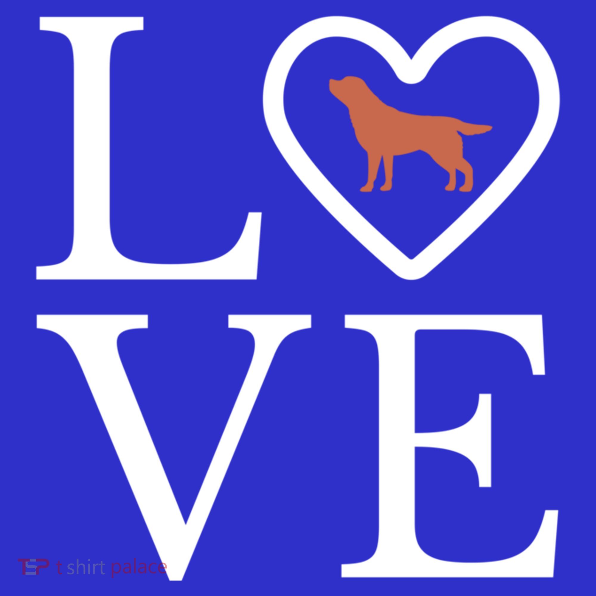 Chocolate Lab Love Valentine's Day Dog Labrador Retriever Gift Women's Tank Top