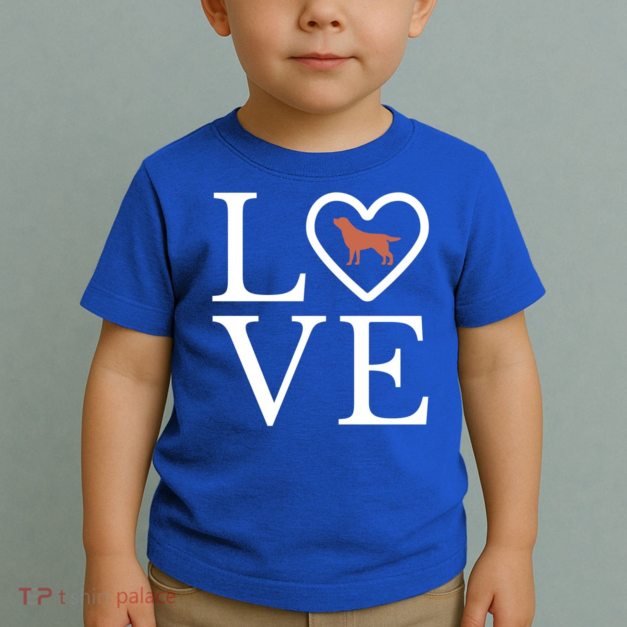 Chocolate Lab Love Valentine's Day Dog Labrador Retriever Gift Toddler T-Shirt