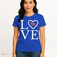 Chocolate Lab Love Valentine's Day Dog Labrador Retriever Gift Women's T-Shirt thumb 4