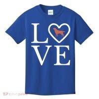 Chocolate Lab Love Valentine's Day Dog Labrador Retriever Gift Kids T-Shirt thumb 0