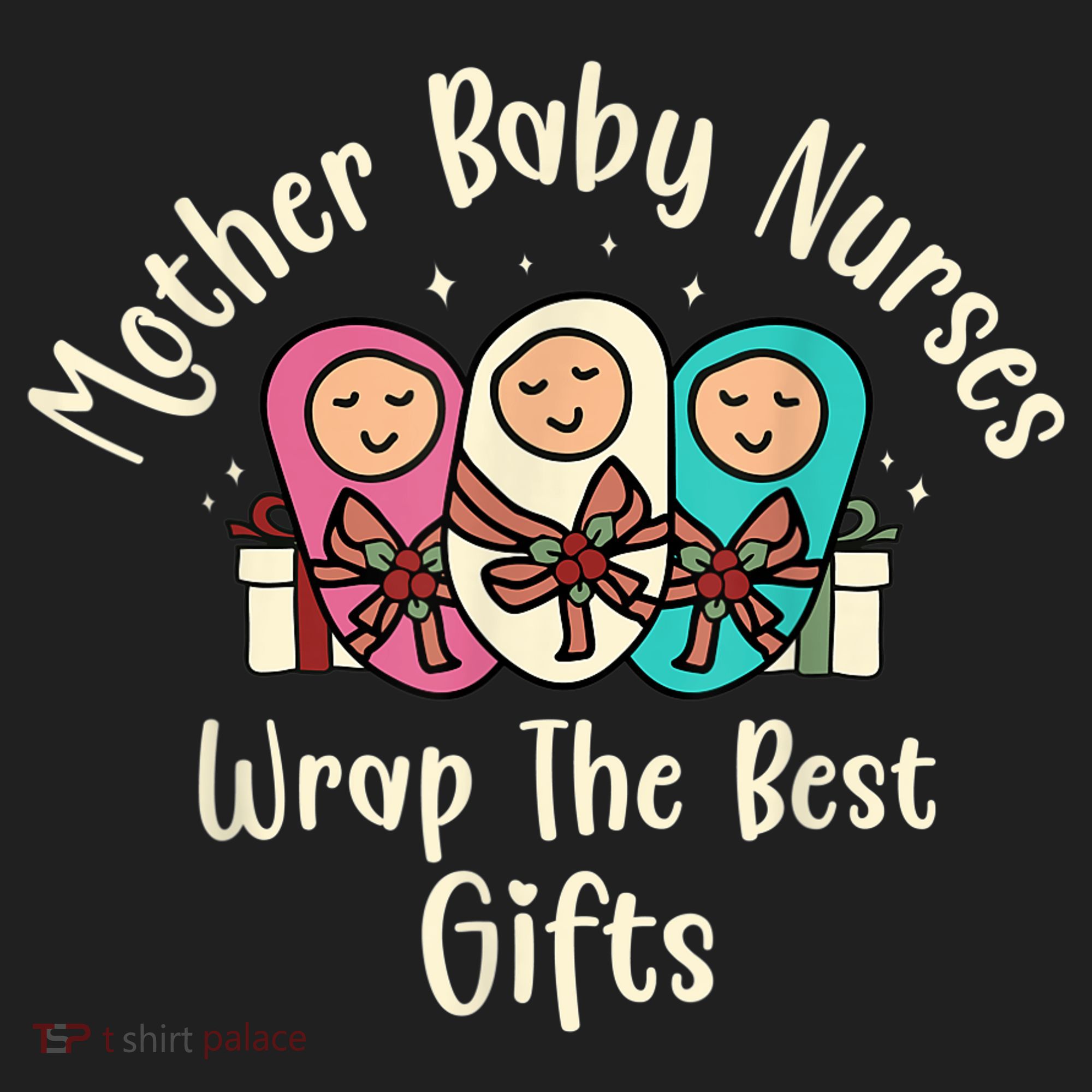 Christmas L&D Labor Mother Baby Nurses Wrap the Best Gifts Beanie