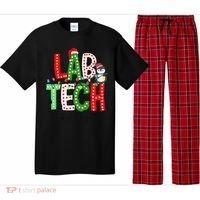 Christmas Lights Lab Tech Santa Hat Laboratory Xmas Lights Pajama Set thumb 0
