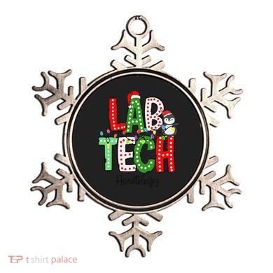 Christmas Lights Lab Tech Santa Hat Laboratory Xmas Lights Ornament