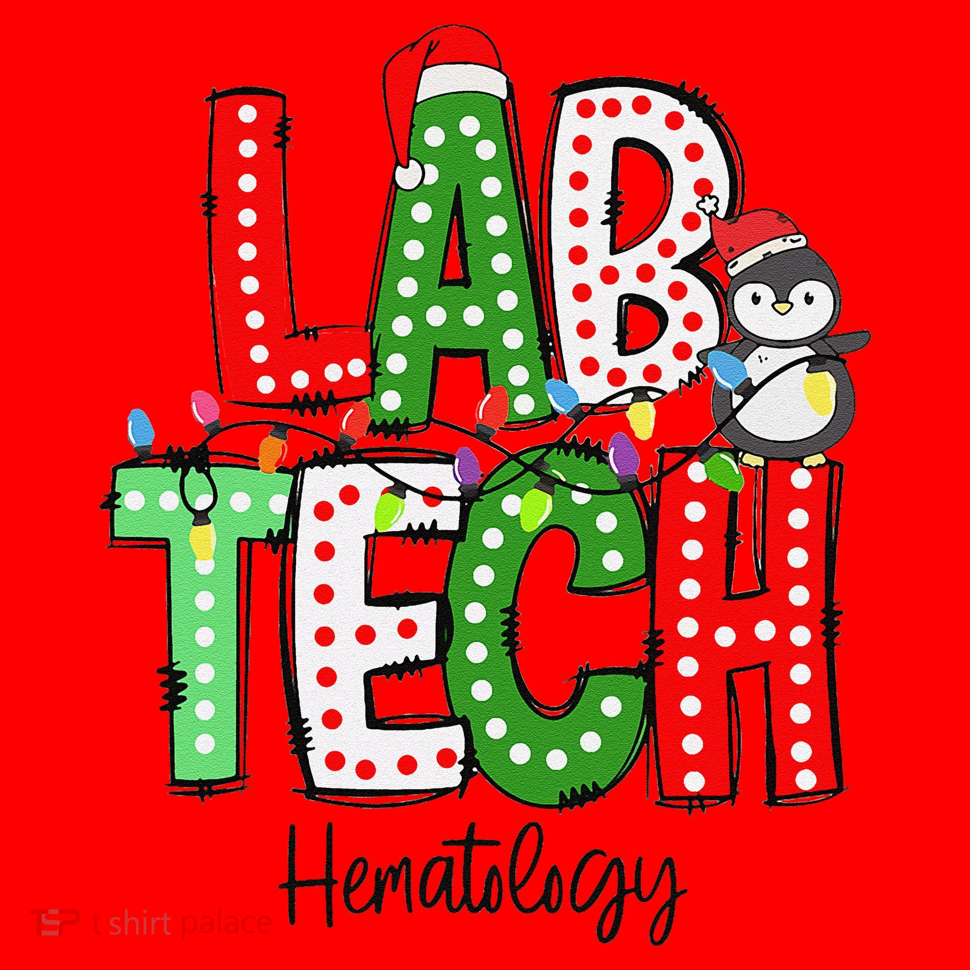 Christmas Lights Lab Tech Santa Hat Laboratory Xmas Lights Santa Hat