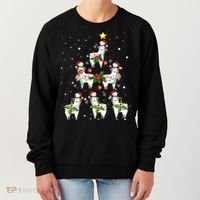 Christmas Llama - Llama_s Christmas Tree Women's Sweatshirt thumb 0