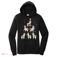 Christmas Llama - Llama_s Christmas Tree Women's Hoodie thumb 0