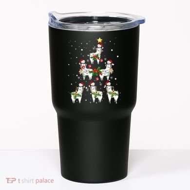 Christmas Llama - Llama_s Christmas Tree Tumbler