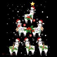 Christmas Llama - Llama_s Christmas Tree Women's Tank Top thumb 5
