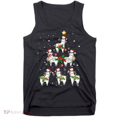 Christmas Llama - Llama_s Christmas Tree Tank Top