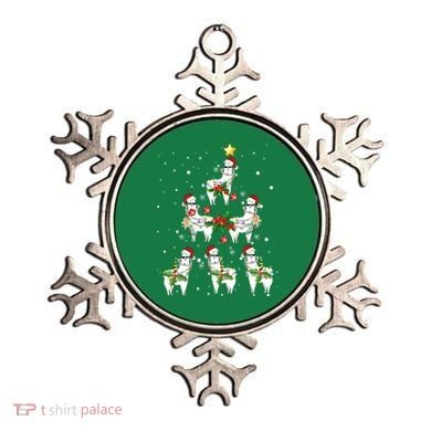Christmas Llama - Llama_s Christmas Tree Ornament