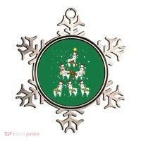 Christmas Llama - Llama_s Christmas Tree Ornament thumb 0