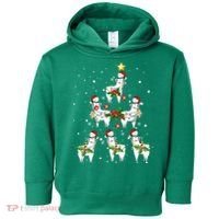 Christmas Llama - Llama_s Christmas Tree Toddler Hoodie thumb 0