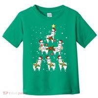 Christmas Llama - Llama_s Christmas Tree Toddler T-Shirt thumb 0