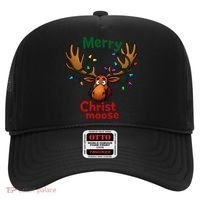 Christmas Lights Moose Merry Christmoose Hat thumb 0