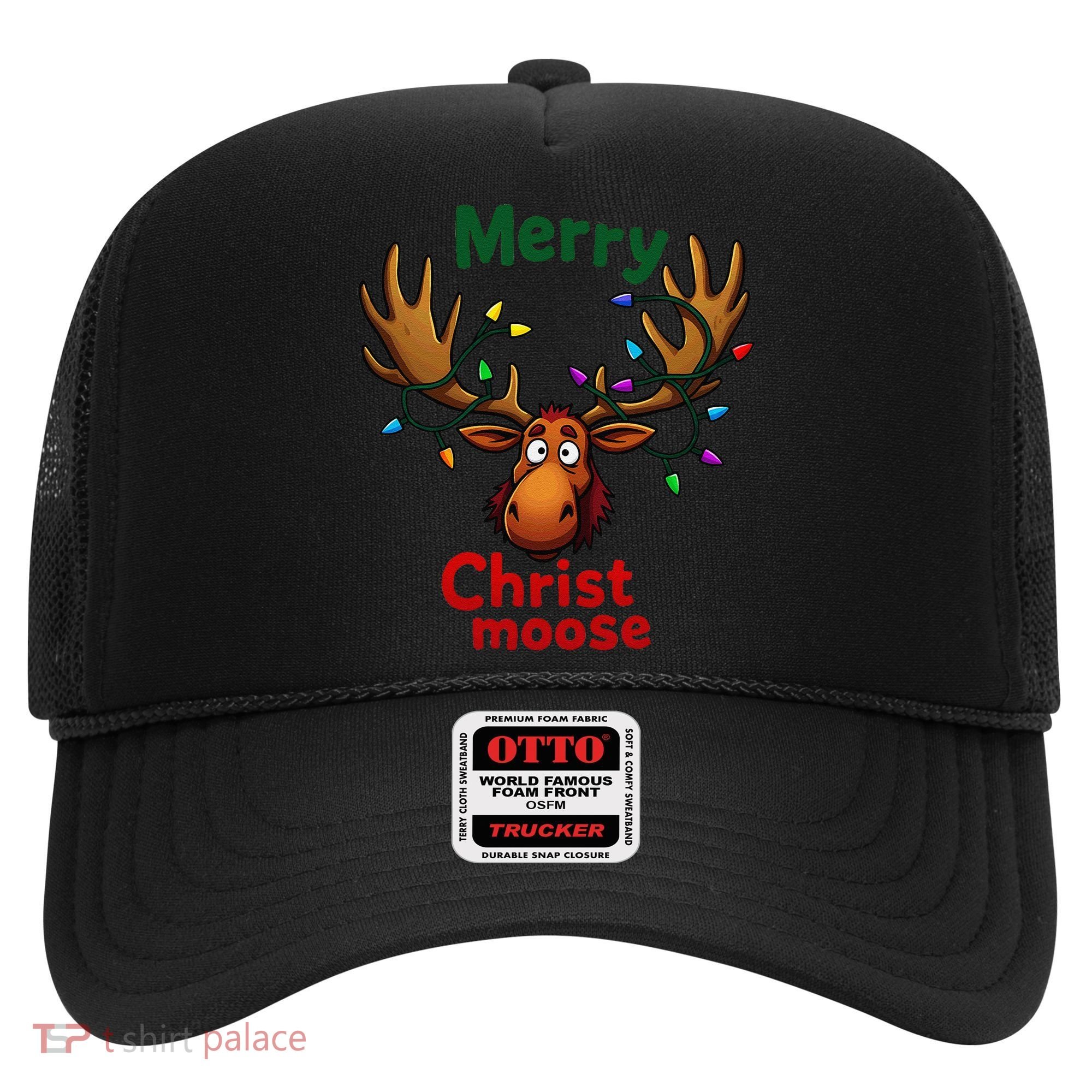 Christmas Lights Moose Merry Christmoose Hat