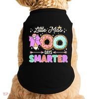 Cute Little Miss 100 One Hundred Days Smarter Doggie Tank thumb 0