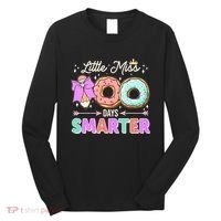 Cute Little Miss 100 One Hundred Days Smarter Long Sleeve Shirt thumb 0