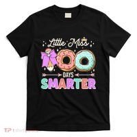 Cute Little Miss 100 One Hundred Days Smarter T-Shirt thumb 0