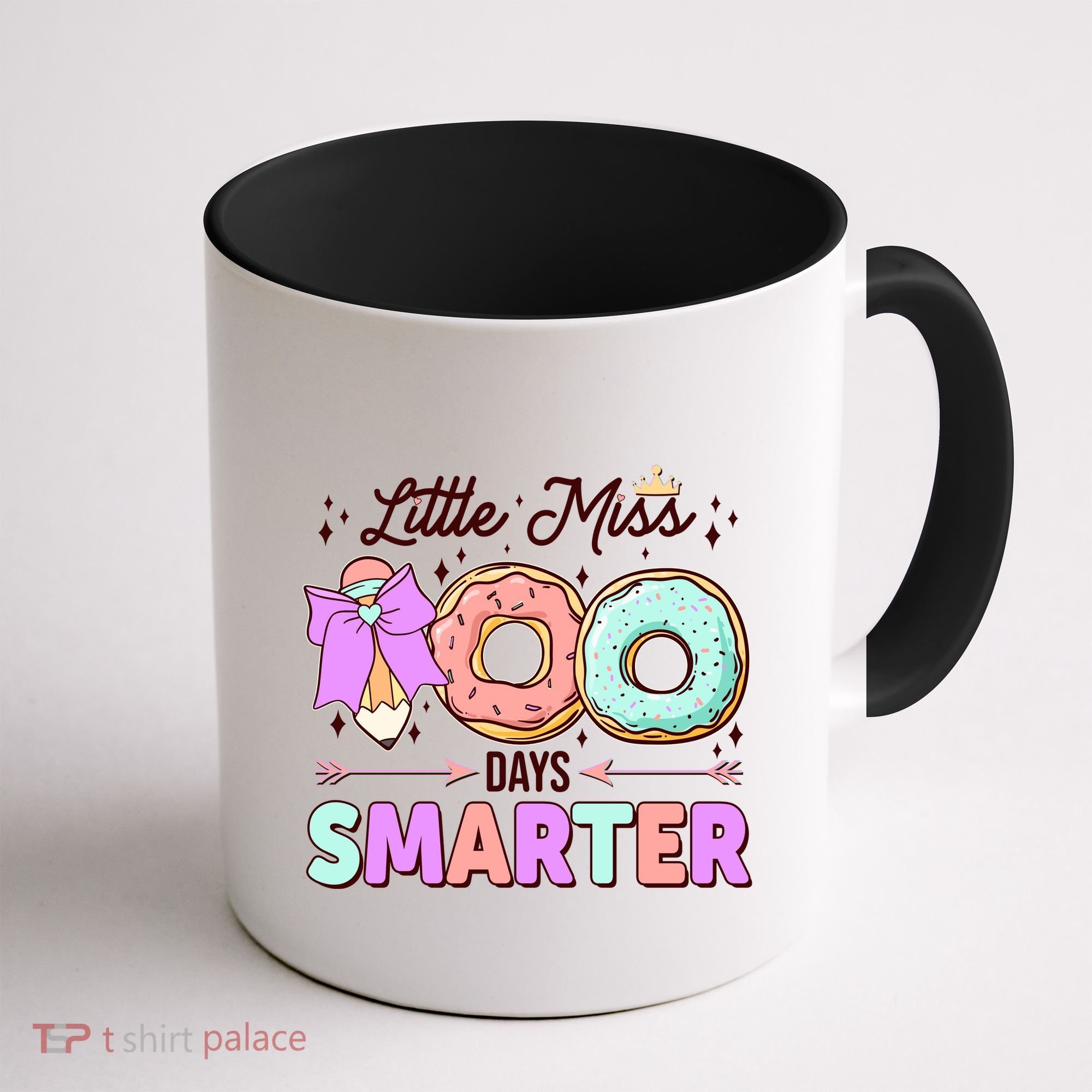 Cute Little Miss 100 One Hundred Days Smarter Coffee Mug