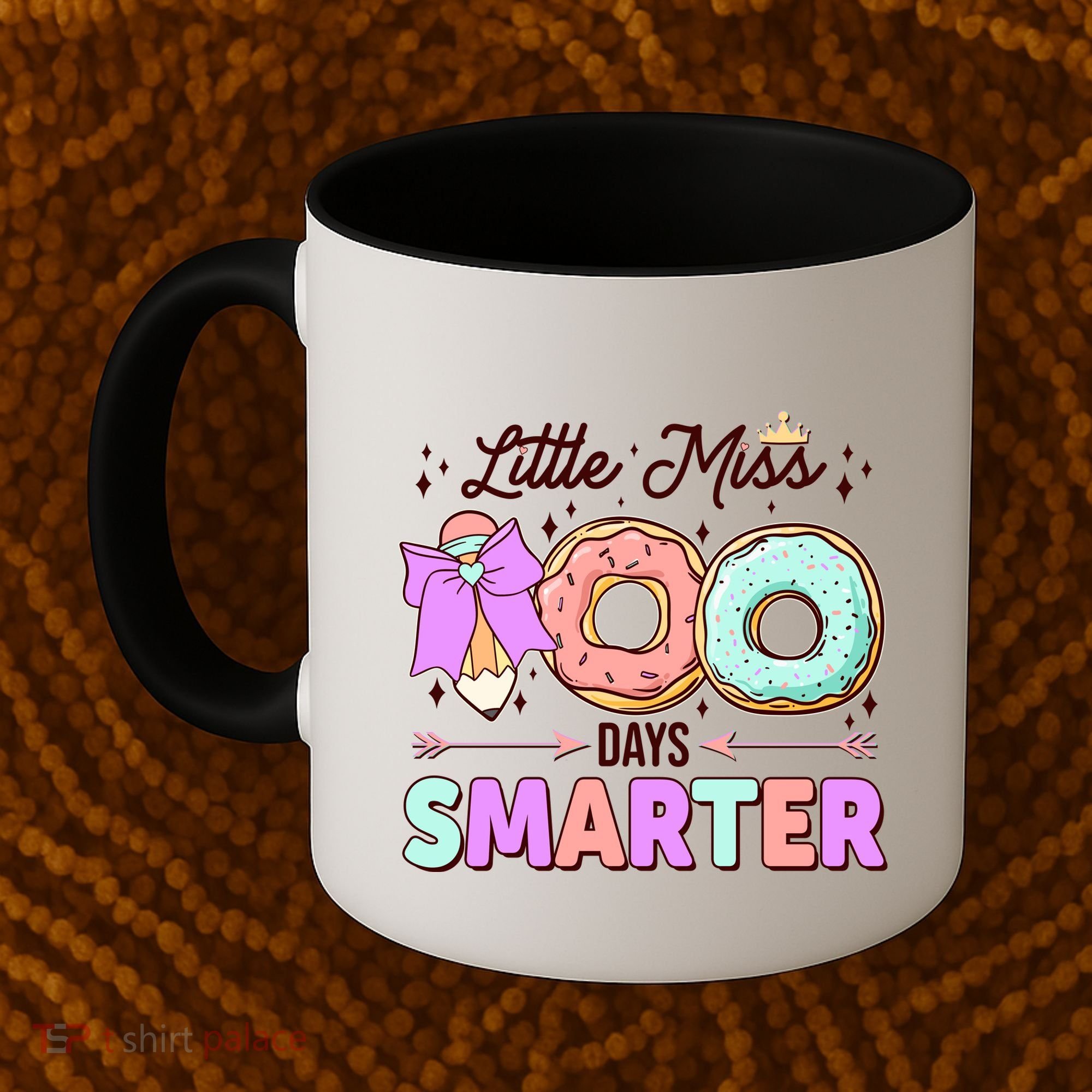 Cute Little Miss 100 One Hundred Days Smarter Coffee Mug