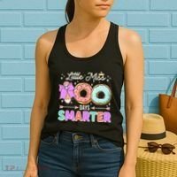 Cute Little Miss 100 One Hundred Days Smarter Women's Tank Top thumb 2