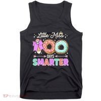 Cute Little Miss 100 One Hundred Days Smarter Tank Top thumb 0