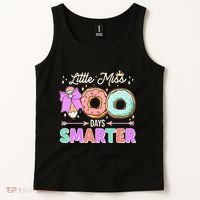 Cute Little Miss 100 One Hundred Days Smarter Tank Top thumb 2