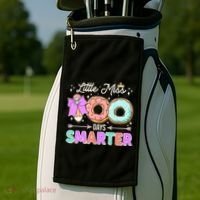 Cute Little Miss 100 One Hundred Days Smarter Golf Towel thumb 2