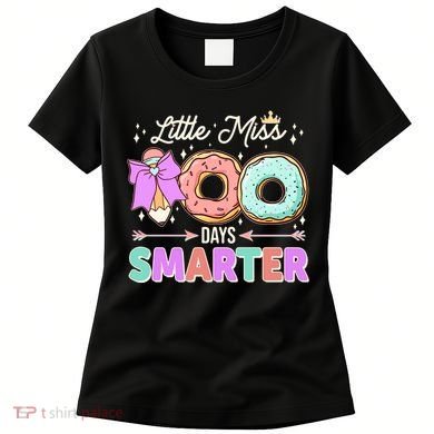Cute Little Miss 100 One Hundred Days Smarter Women's T-Shirt