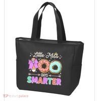 Cute Little Miss 100 One Hundred Days Smarter Tote Bag thumb 3