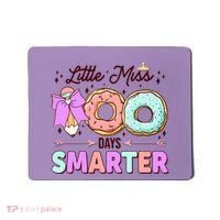 Cute Little Miss 100 One Hundred Days Smarter Mousepad thumb 0