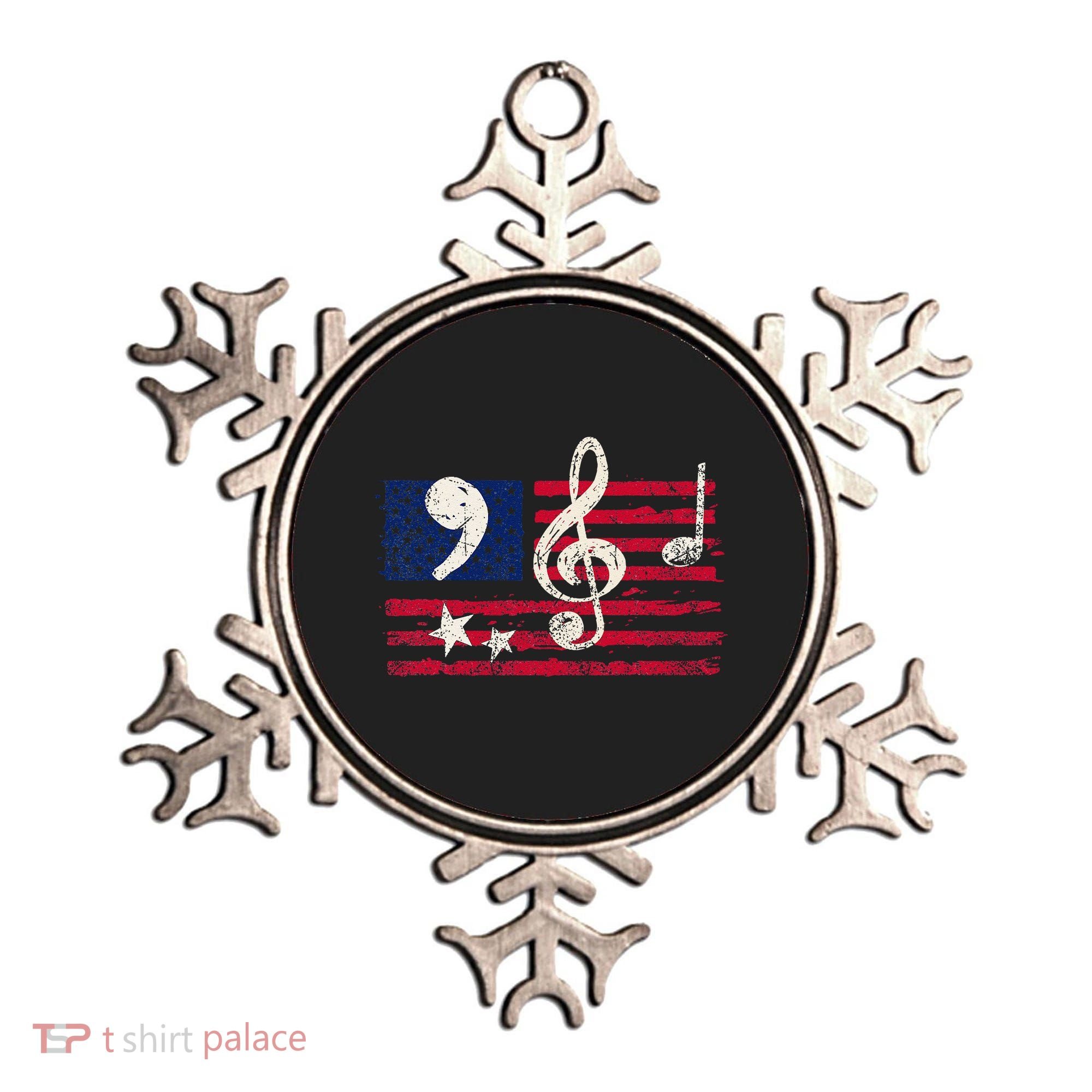 Comma La Music Notes Music Teacher Elections Kamala Harris Ornament