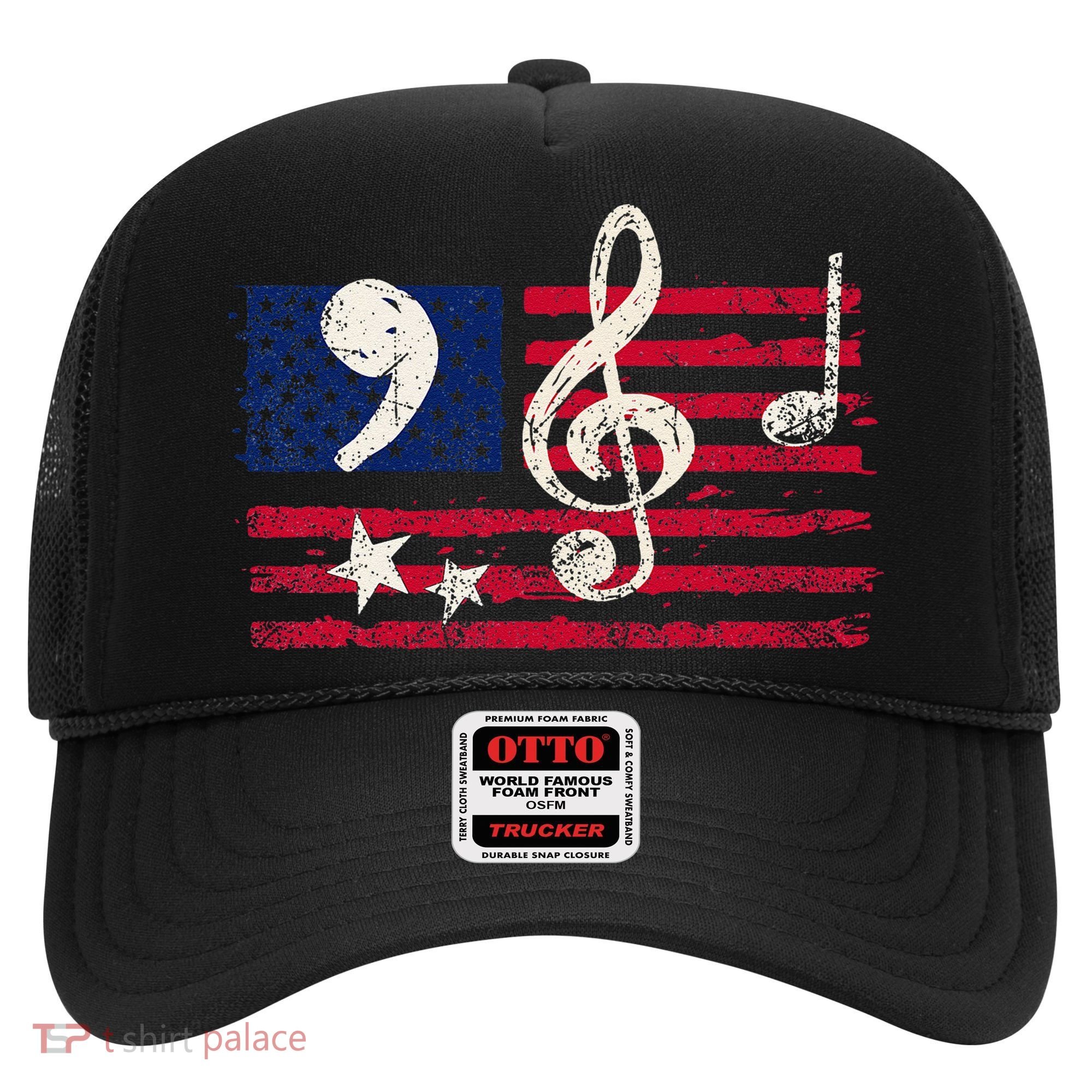 Comma La Music Notes Music Teacher Elections Kamala Harris Hat