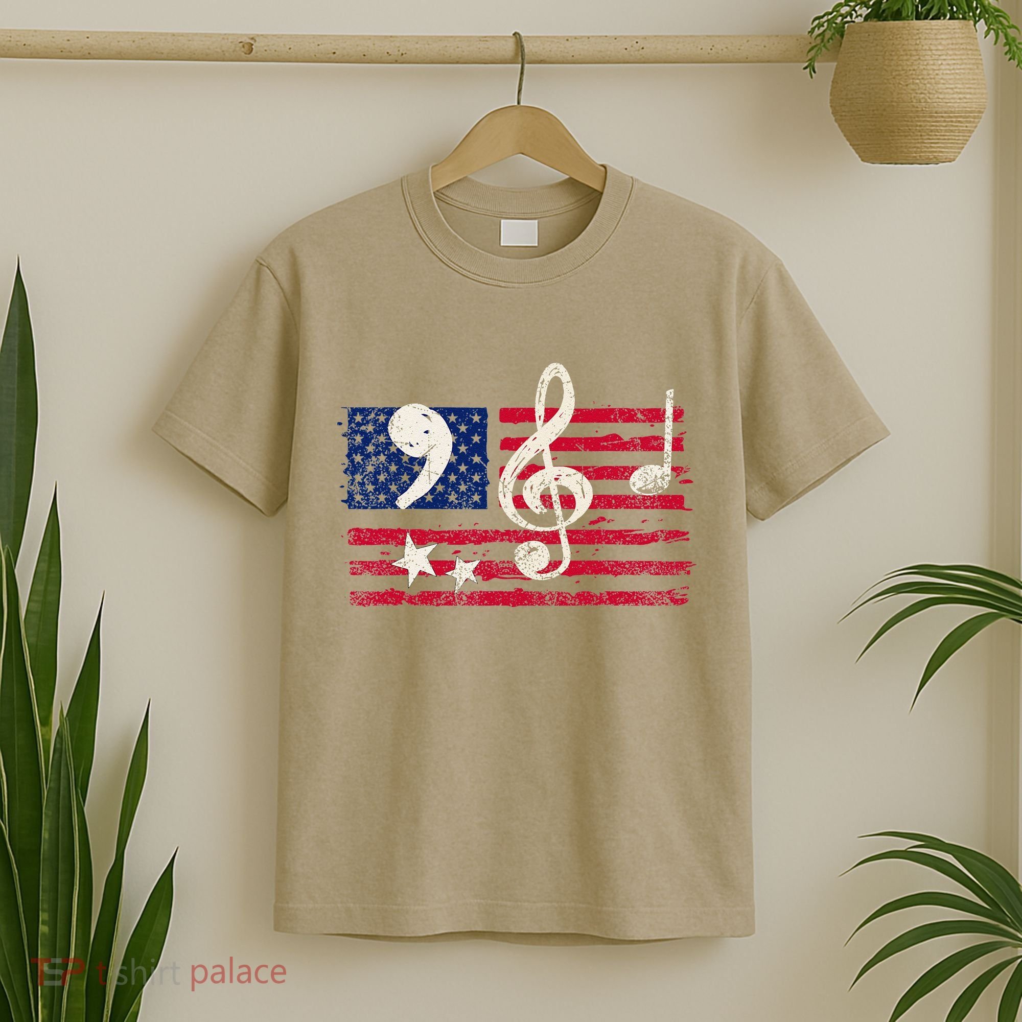 Comma La Music Notes Music Teacher Elections Kamala Harris T-Shirt
