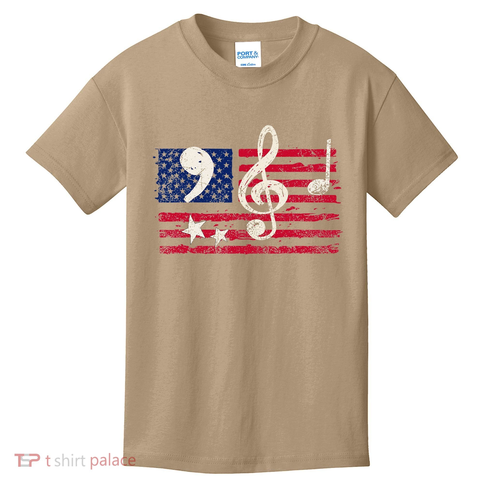 Comma La Music Notes Music Teacher Elections Kamala Harris Kids T-Shirt