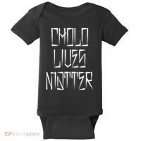 Cholo Lives Matter Latino Mexican Raza Chicano Oldies Chola Baby Bodysuit thumb 0