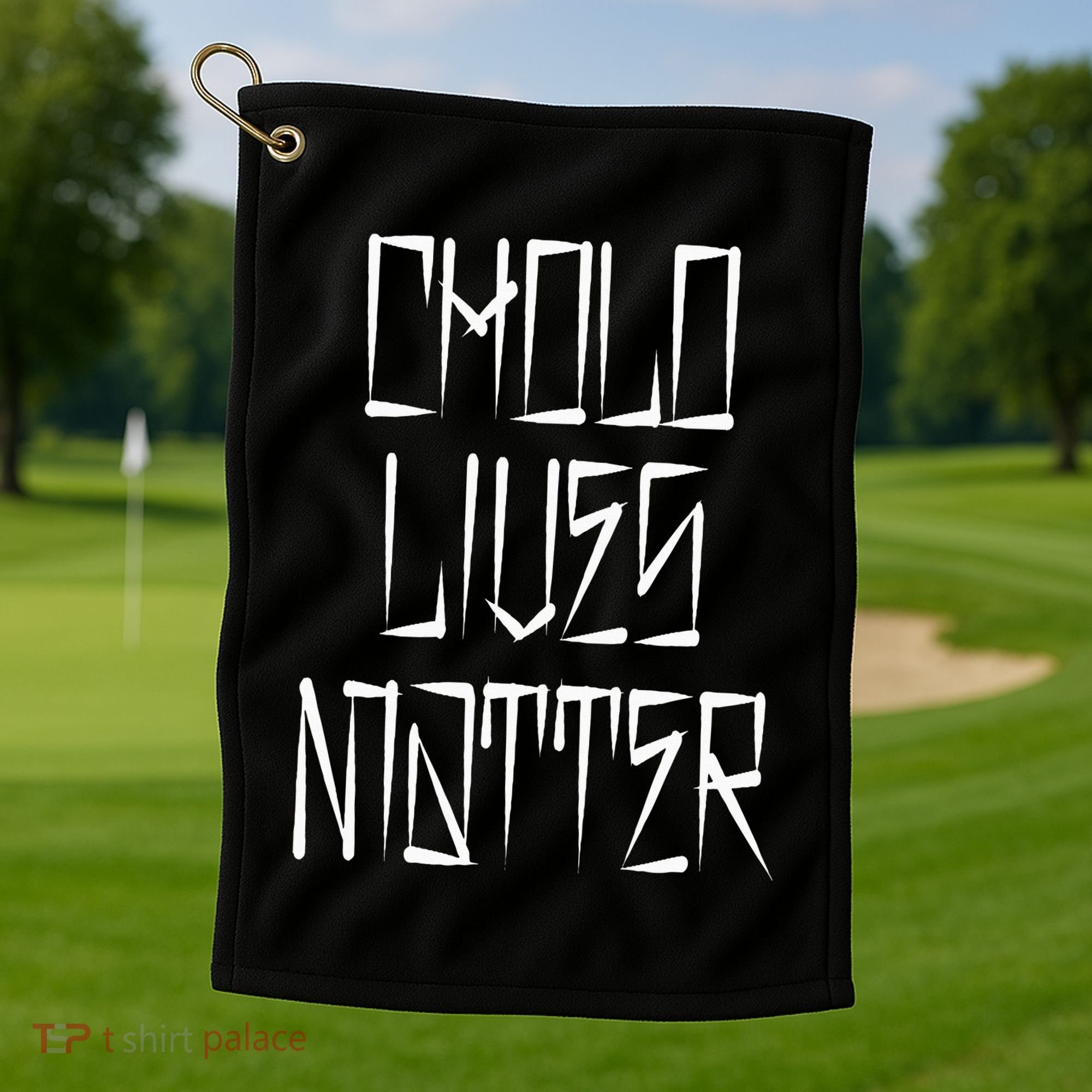 Cholo Lives Matter Latino Mexican Raza Chicano Oldies Chola Golf Towel