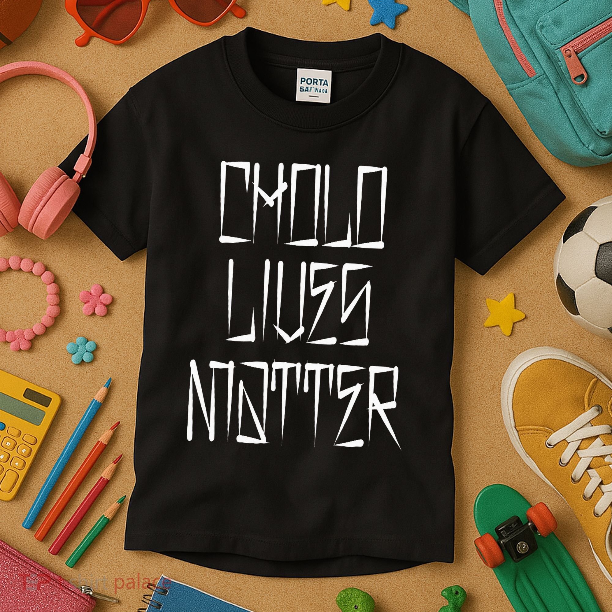 Cholo Lives Matter Latino Mexican Raza Chicano Oldies Chola Kids T-Shirt