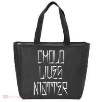 Cholo Lives Matter Latino Mexican Raza Chicano Oldies Chola Tote Bag thumb 0