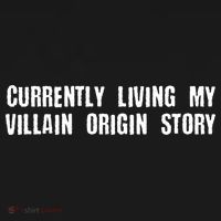 Currently Living My Villian Origin Story Apron thumb 3