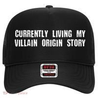 Currently Living My Villian Origin Story Hat thumb 0