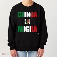 Chinga La Migra Pro Immigration Women's Sweatshirt thumb 0