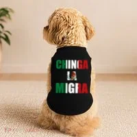 Chinga La Migra Pro Immigration Doggie Tank thumb 2