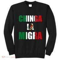 Chinga La Migra Pro Immigration Sweatshirt thumb 0