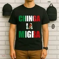 Chinga La Migra Pro Immigration T-Shirt thumb 6
