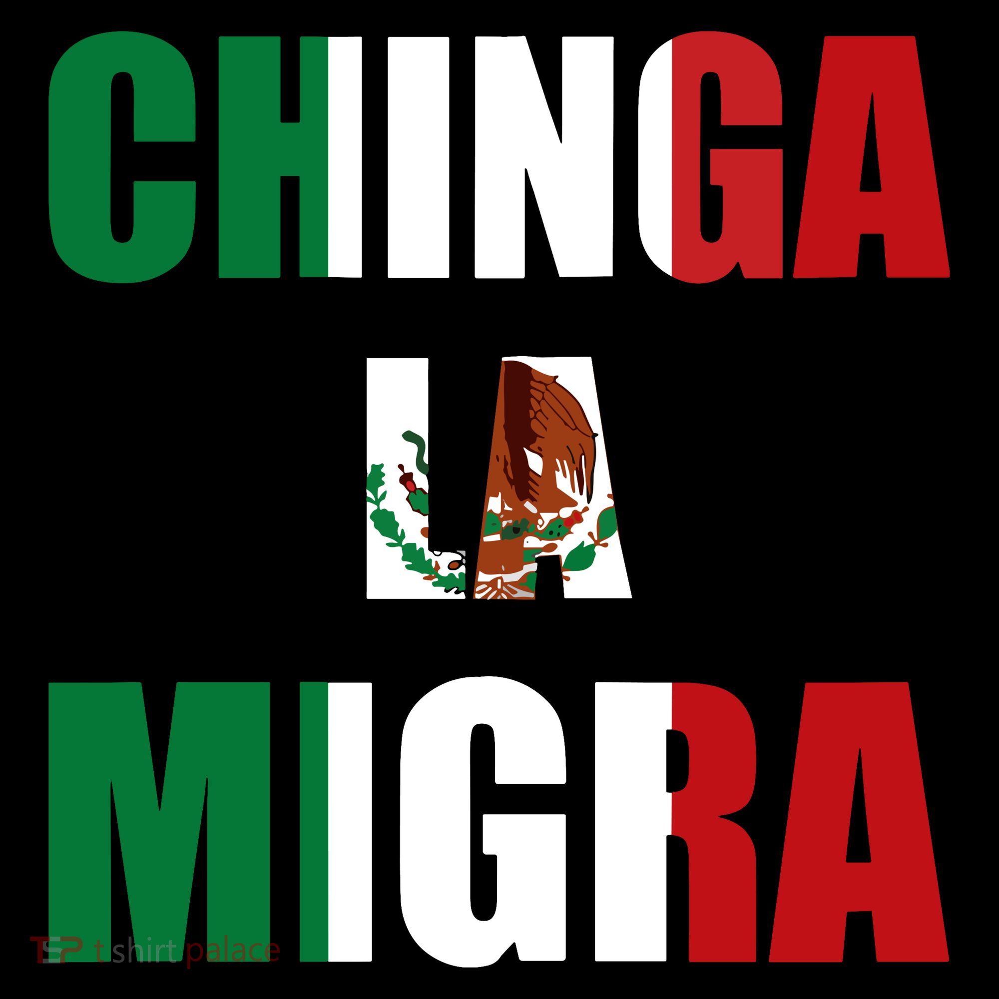 Chinga La Migra Pro Immigration Button