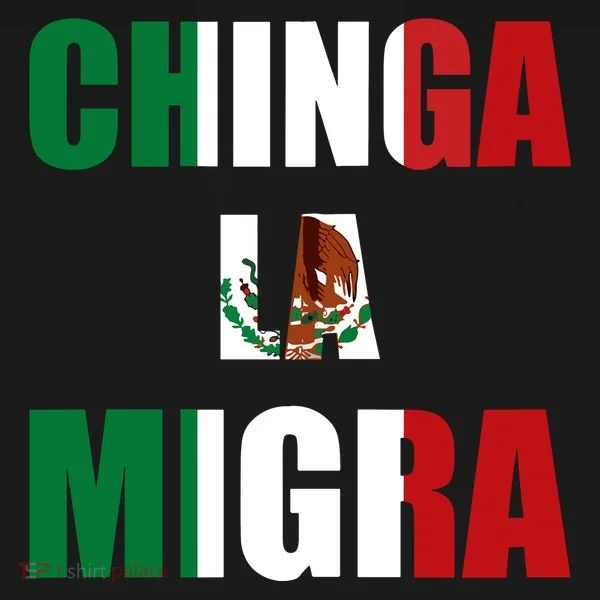 Chinga La Migra Pro Immigration Bucket Hat