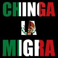 Chinga La Migra Pro Immigration Ornament thumb 1